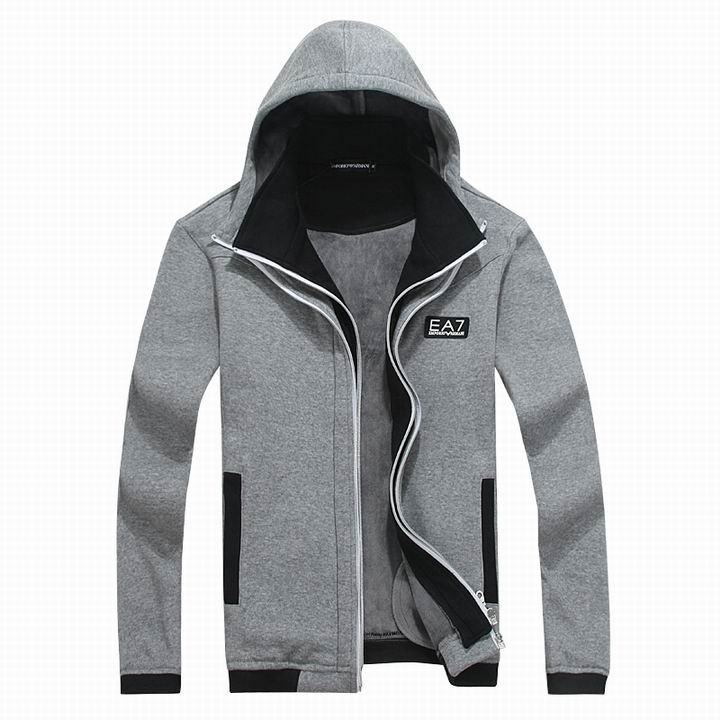 Sweat à Capuche Armani EA7 Homme Pas Cher